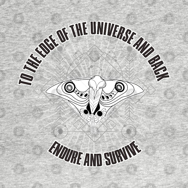 To the Edge of the Universe and Back quote by Rakusumi Art